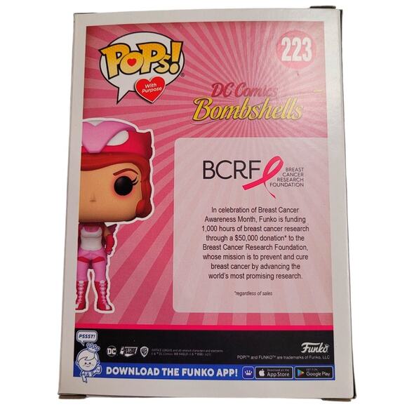 Funko POPs! W/ Purpose DC Comics: Bombshells No.223 Hawkgirl, MJL 210811 - Picture 2 of 6
